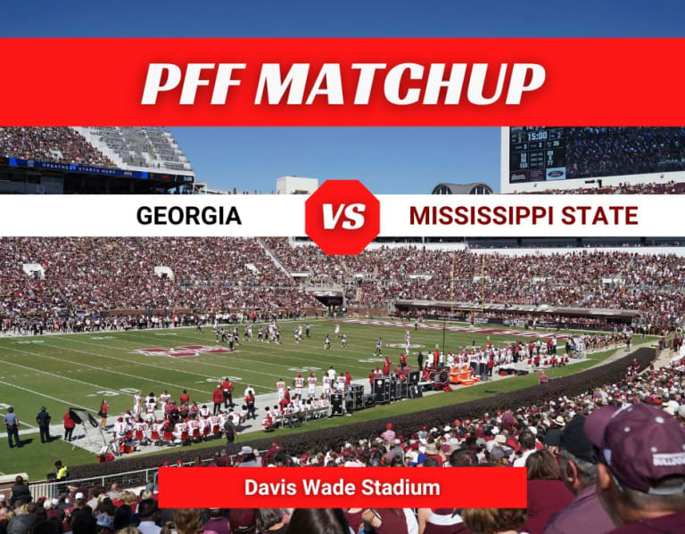 PFF Matchup UGA At Mississippi State UGASports