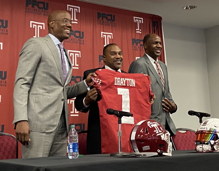 Temple Introduces Stan Drayton As Its New Football Coach - Next.js