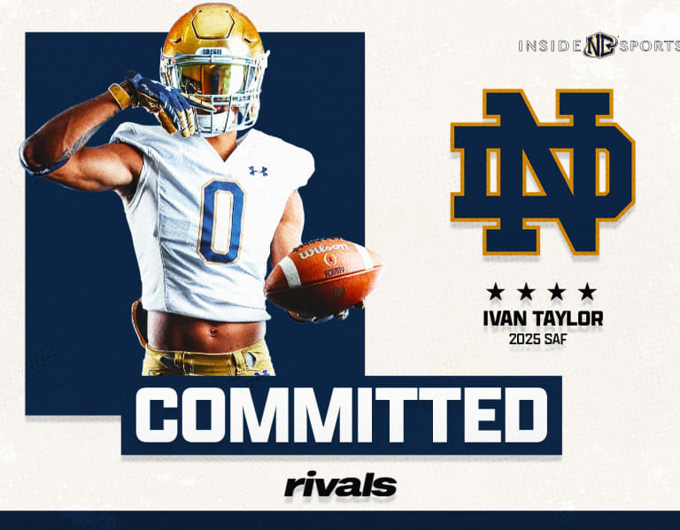 Notre Dame football lands commitment from 2025 fourstar S Ivan Taylor