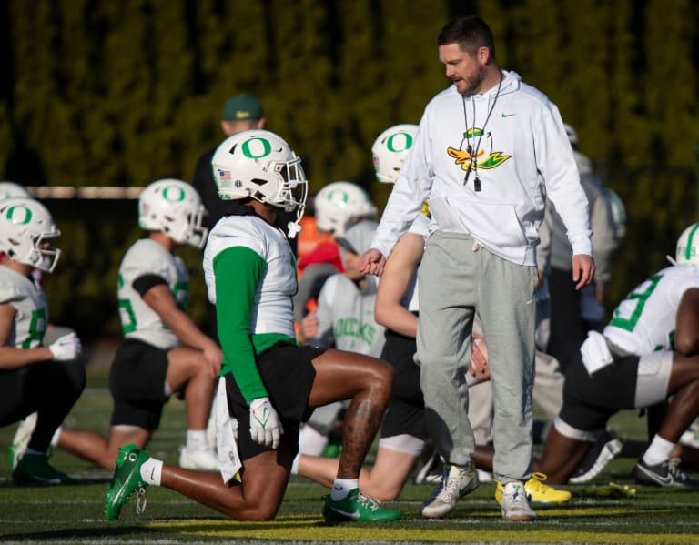 Everything Dan Lanning Said After Oregon's First Spring Practice ...