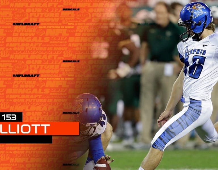 NFL draft: Memphis kicker Jake Elliott picked by Cincinnati Bengals in  fifth round