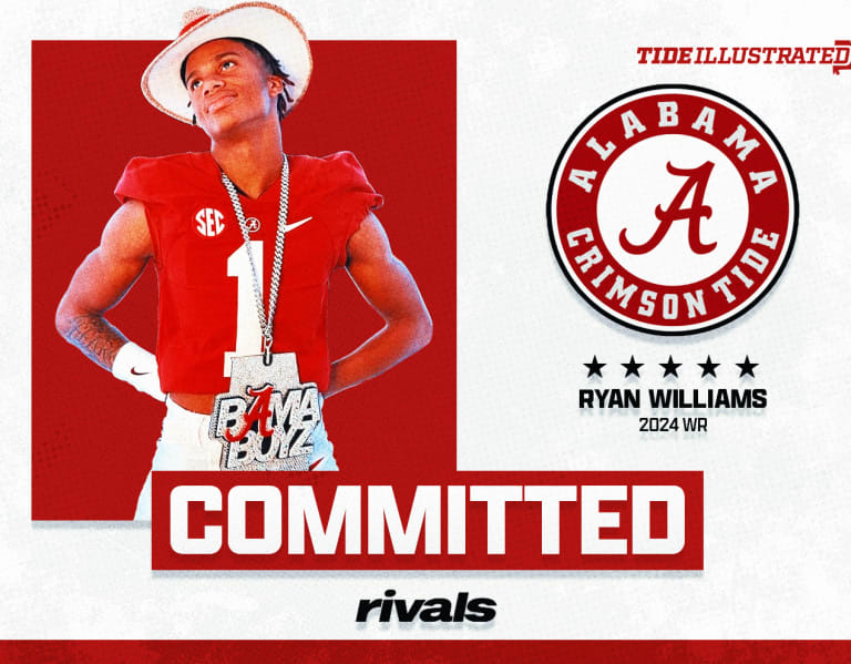 Five-star WR Ryan Williams Commits To Alabama, Marking A Significant ...