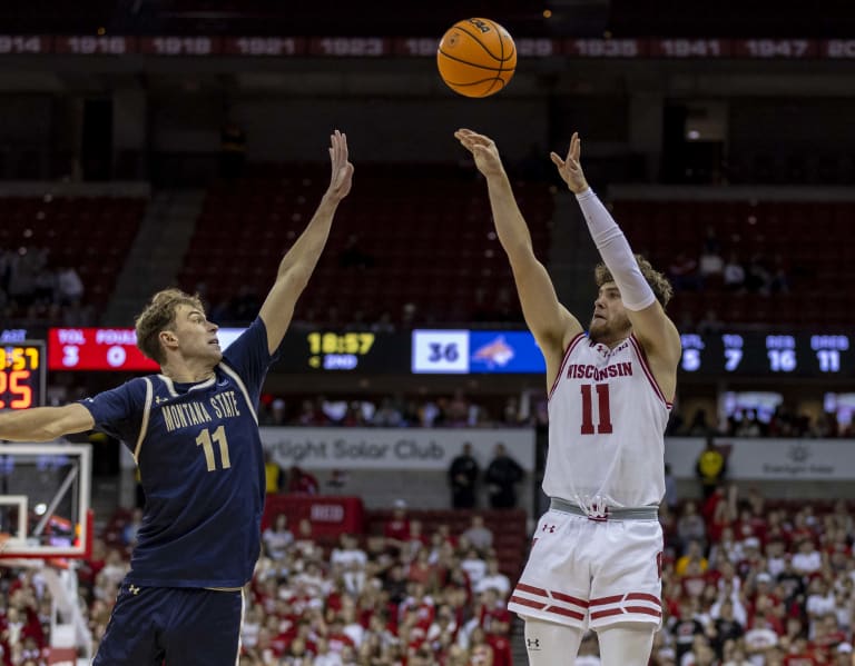 Quick Hits: Max Klesmit's 26 points lead Wisconsin Over Montana State