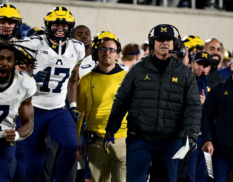 Everything Jim Harbaugh Said After Michigan's Win Over Michigan State ...