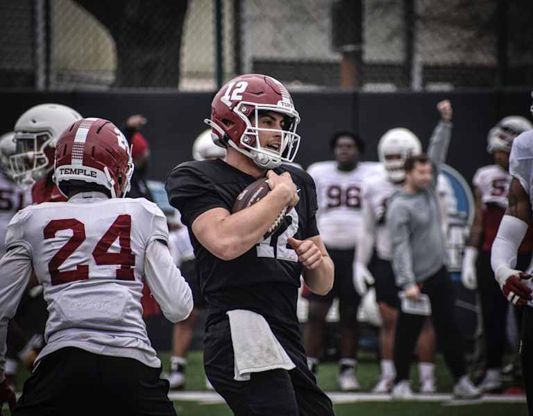 Spring practice notebook: Pass game shows its potential Spring practice notebook: Pass game shows its potential