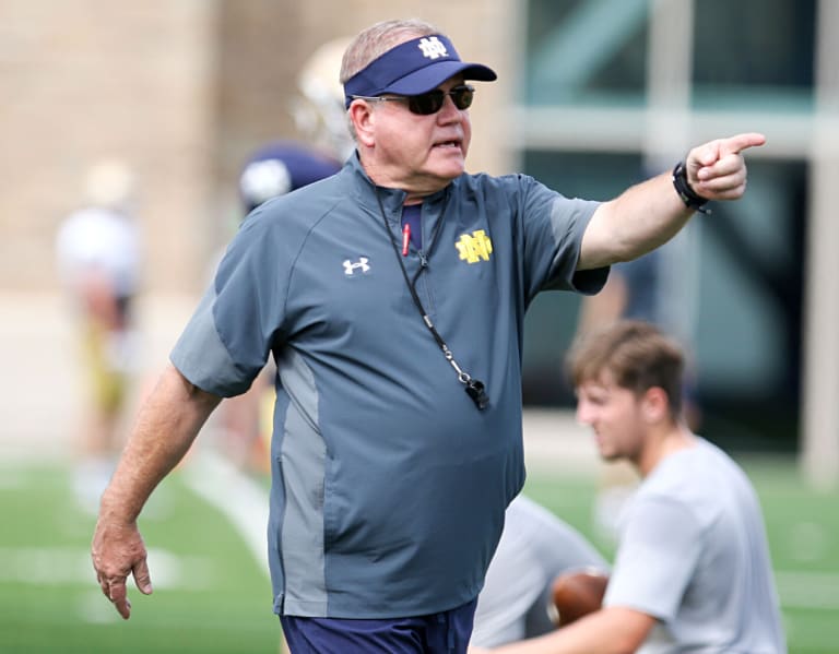 Notre Dame Football Practice Observations Notes From Day 6 Of Fall Camp