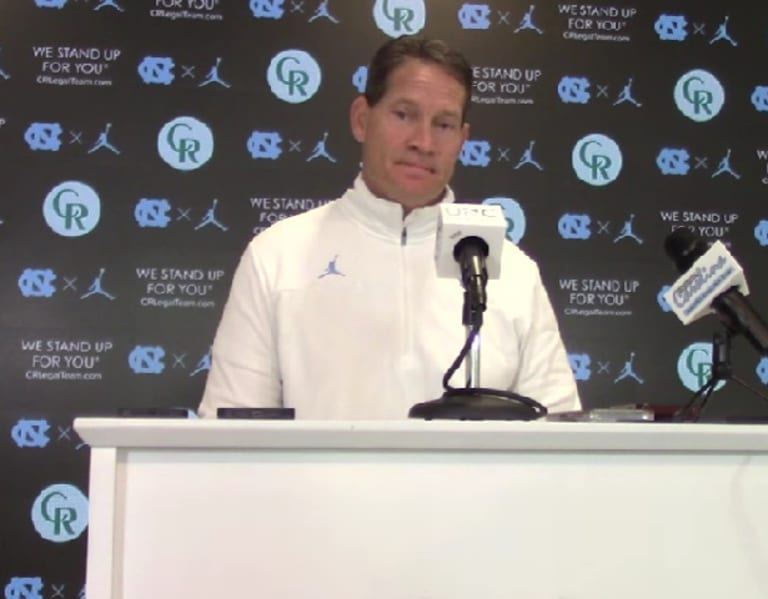 Gene Chizik On UNC's Run Defense, Goal Line Stand, Improvements & More