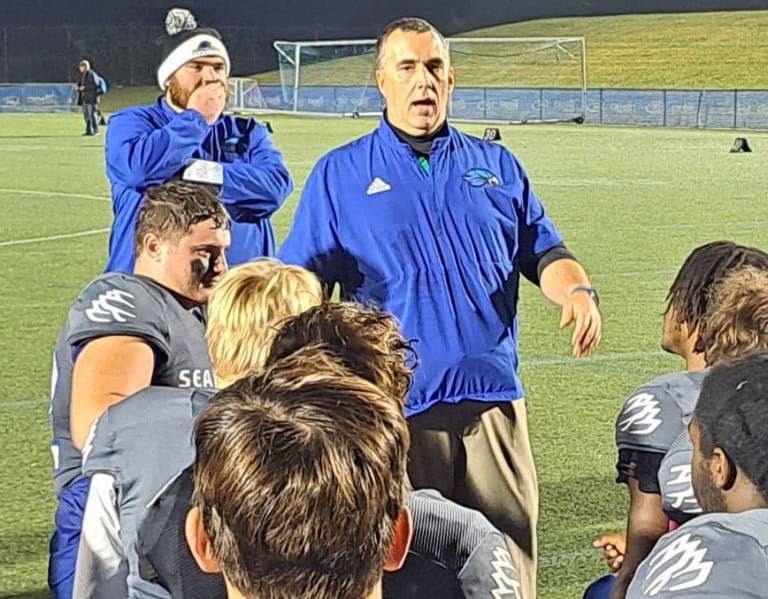 Postgame video atlantic shores coach wayne lance on 17 14 comeback
