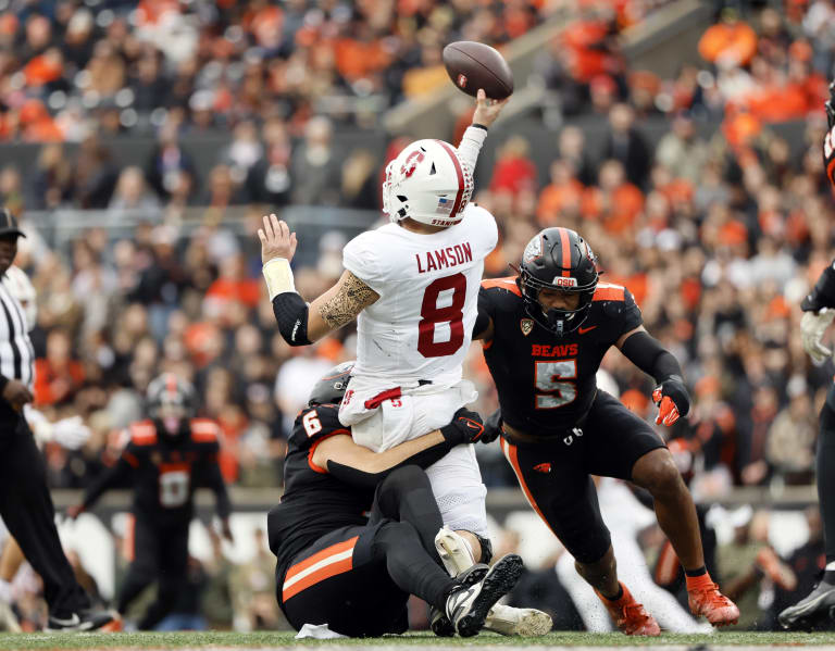 Oregon State Dominates Stanford With 62 17 Win Damien Martinezs Impressive Performance Bvm 6615