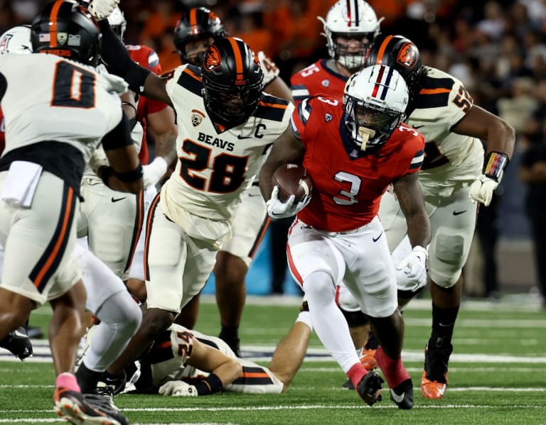 RECAP - No. 11 Oregon State Upset By Arizona 27-24 - BeaversEdge