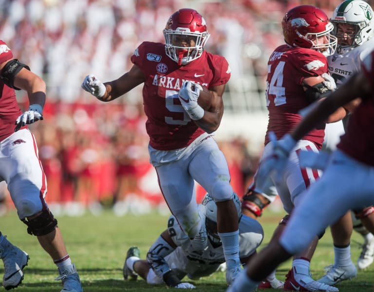 Arkansas Running Back Rakeem Boyd Attacking 2019 with New Attitude ...