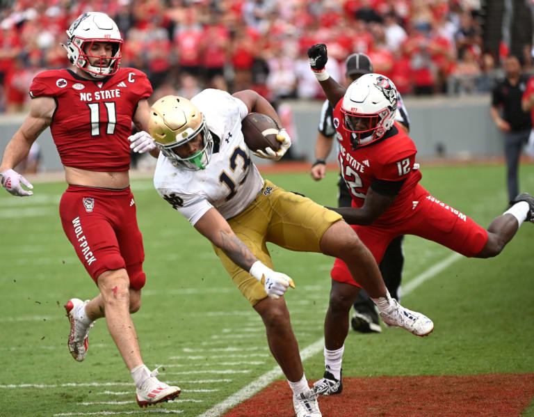 Postgame Takeaways Notre Dame Football Rises Up At NC State