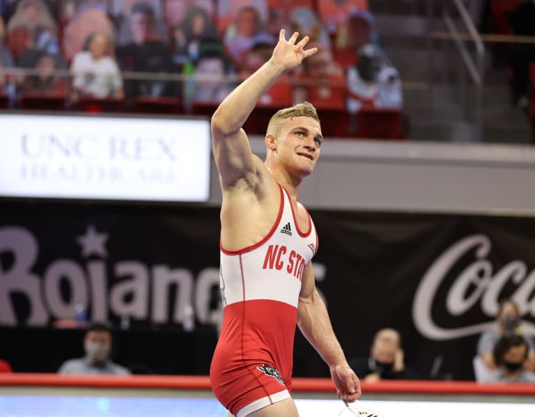 Senior Hayden Hidlay will return to NC State Wolfpack wrestling for a