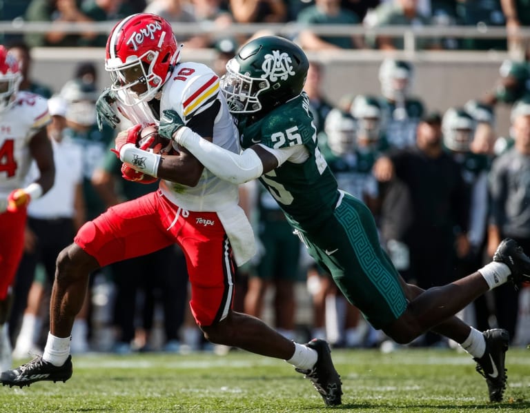 Snap counts, PFF grades: Freshman defenders shine for Michigan State vs.  Maryland 