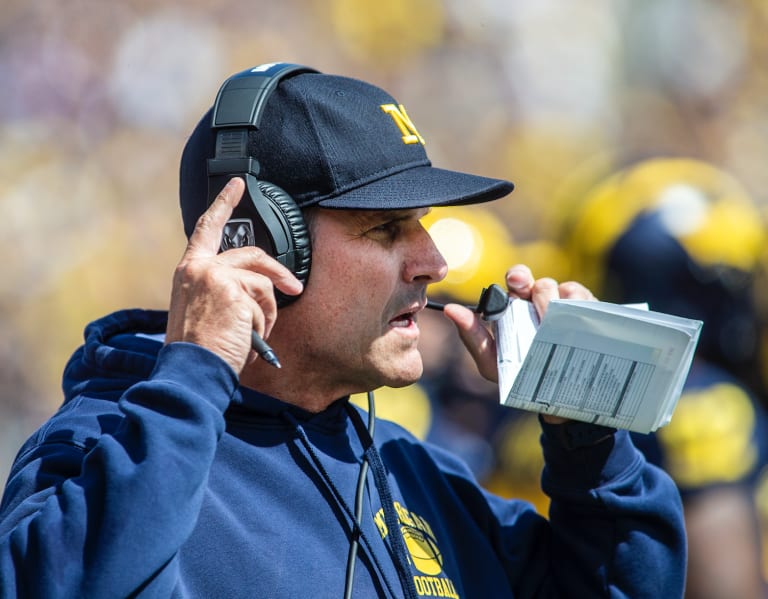 Michigan Head Coach Jim Harbaugh Doesn't Have a Special Way to Refer to His  Team's Biggest Rival: 'Just Ohio State'