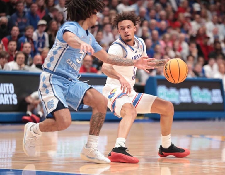 Turning the Tables, Tar Heels' Explosion Made UNC vs. Kansas a Nail-biter