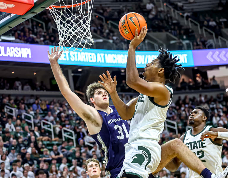 Photo Gallery Hillsdale College vs. Michigan State basketball