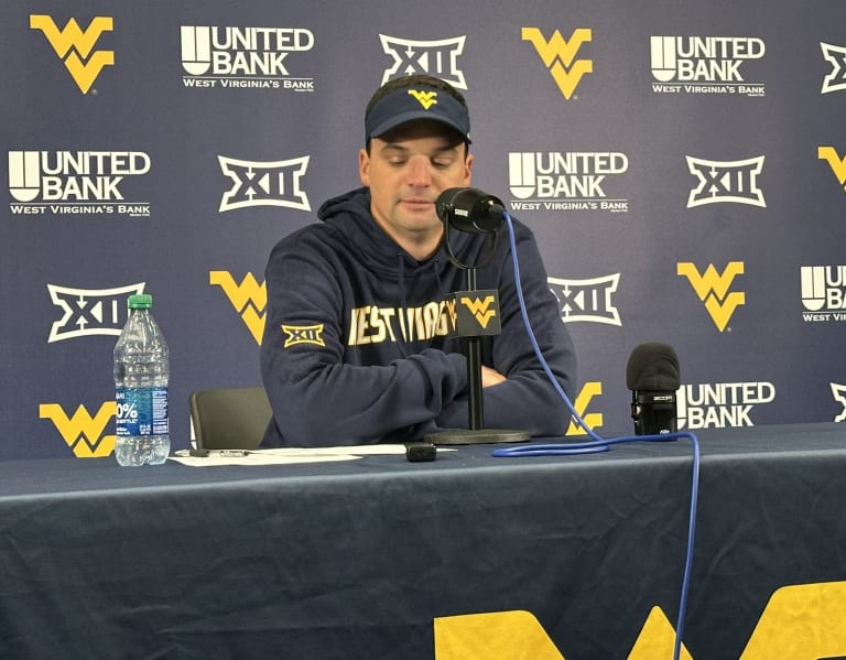 WVU Football Interviews Baylor 2023 BVM Sports