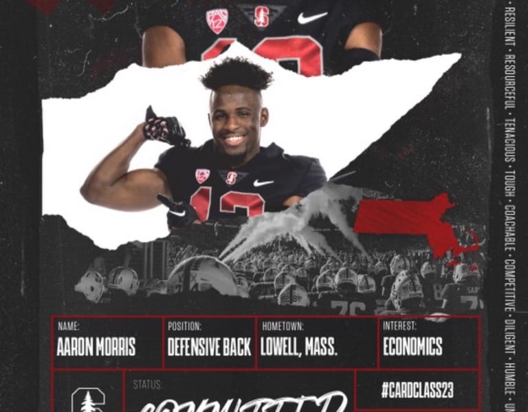 Stanford Football 2023 DB Aaron Morris Commits To Stanford