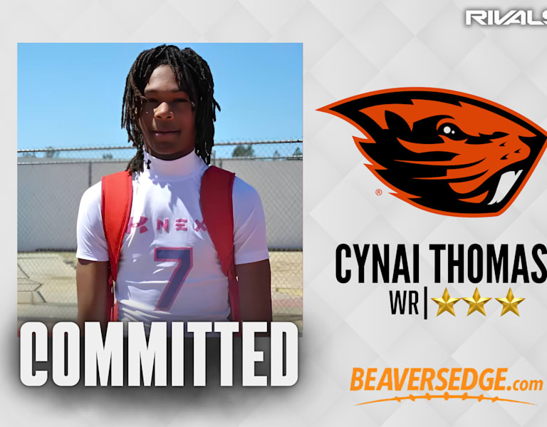 California WR Cynai Thomas Commits to Oregon State for 2026 - BVM Sports