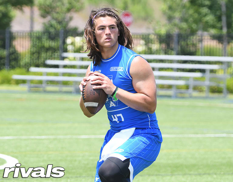 Bear Bachmeier thrilled to be on Notre Dame Football's 2025 QB radar