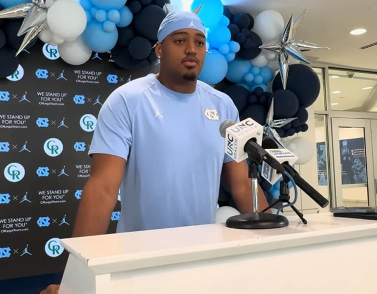 UNC Football Tuesday Player Interviews: Austin Blaske, Jacolbe Cowan, Jacolby Criswell