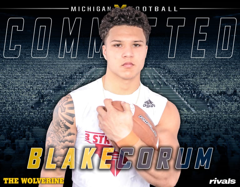 Blake Corum Goes Blue Maize BlueReview