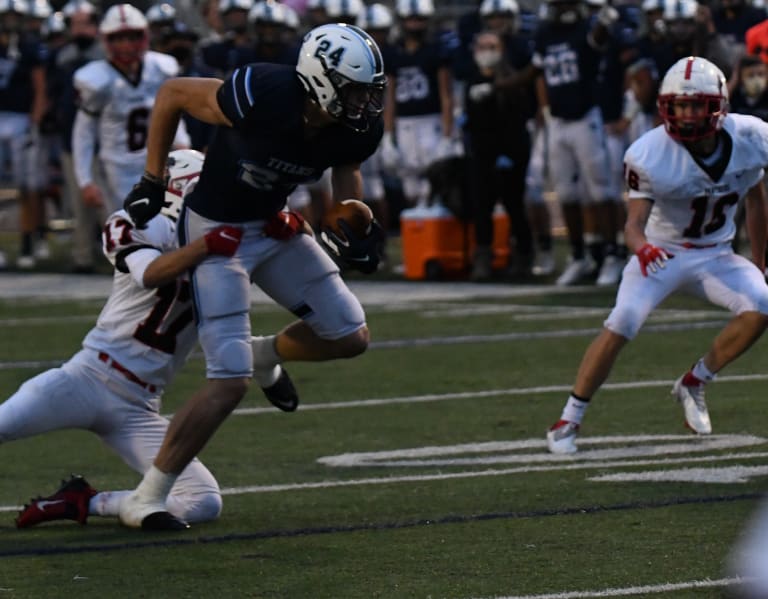 2021 Rivals top 100 commit Thomas Fidone led his Lewis Central Titans ...