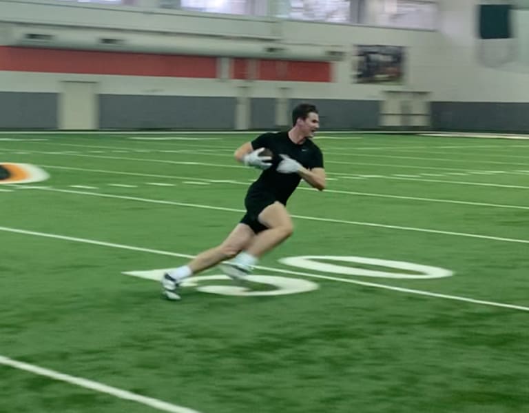 Pro Day; Oregon State; Luke Musgrave; Rejozhn Wright; Alex Austin; Beavers