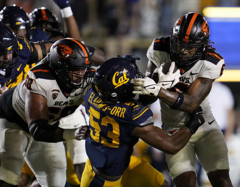 Silas Bolden has 2 TDs to help No. 19 Oregon State beat No. 10 Utah 21-7