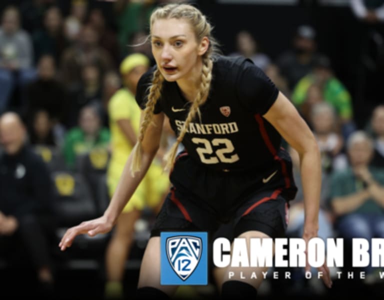 Stanford Women's Basketball: Cameron Brink Named Pac-12 WBB Player Of ...