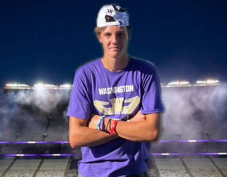 TheDawgReport  -  2023 QB Talks Washington Camp Experience