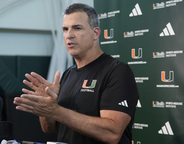 Video: Post Game Press Conference - Miami vs. Florida - Mario Cristobal ...