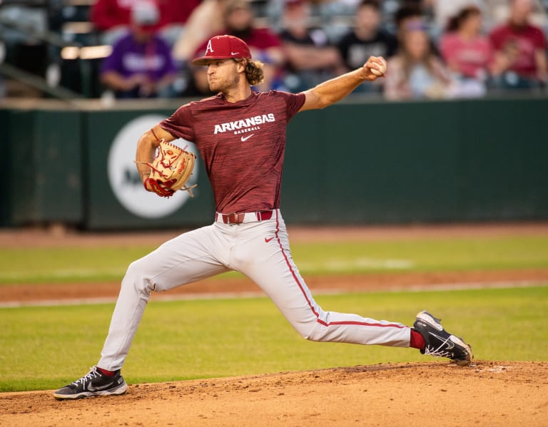 Arkansas baseball adds a pitcher in the transfer portal