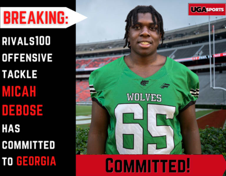 2025 Rivals100 offensive lineman Micah DeBose commits to