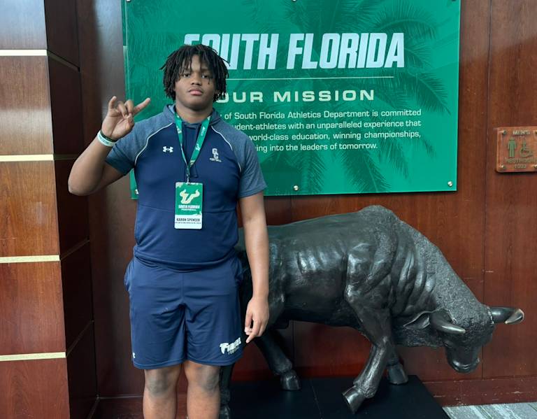 Bulls land OL Karon Spencer out of Maryland after OV to Tampa