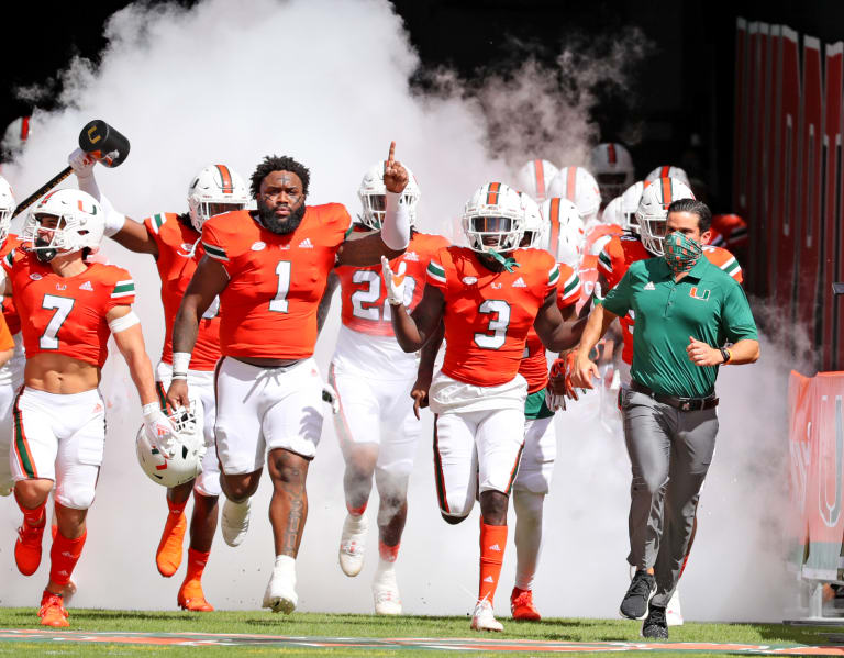 Miami Hurricanes Football - First Turnover Chain for Greg Rousseau 