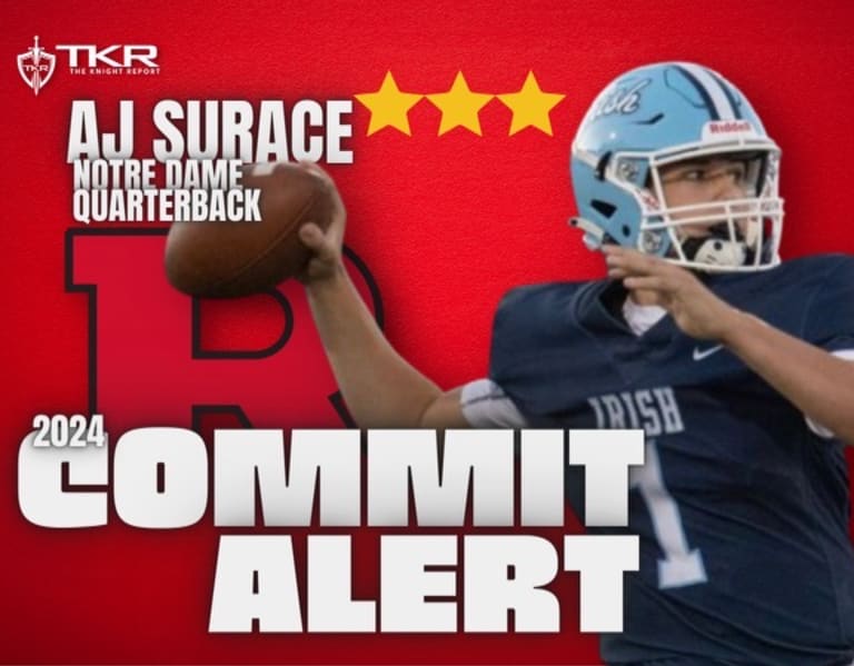 2024 QB AJ Surace Details His Commitment To Rutgers Football