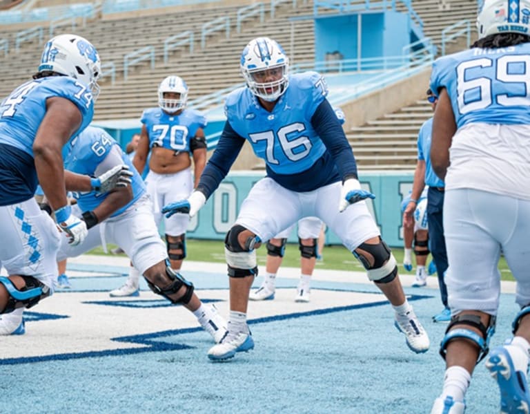 No Longer a Project, UNC Offensive Lineman Howard Sampson Passing the Test