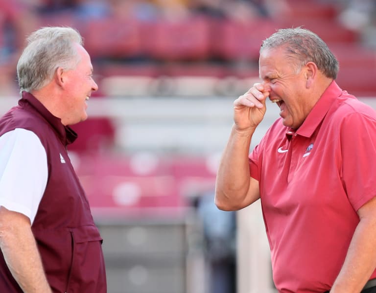 Arkansas Razorbacks Head Coach Sam Pittman Excited For New Coaches On ...