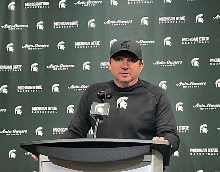 Jonathan Smith discusses spring football, Spartans won't have spring game