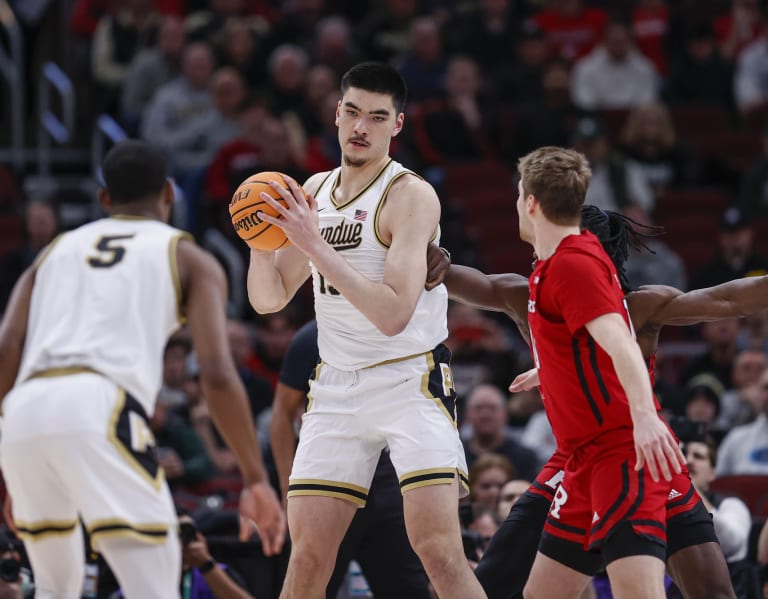 Top-seeded Purdue edges ninth-seeded Rutgers in physical grind