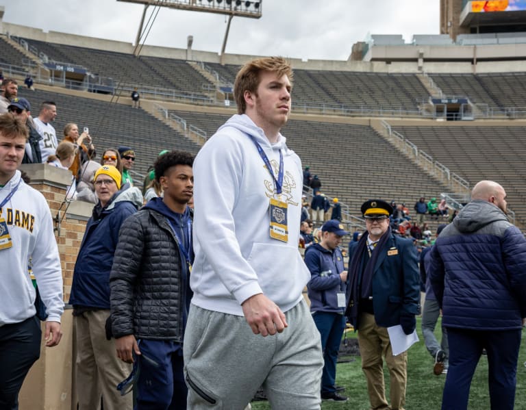 Video: Catching up with Notre Dame OL commit Matty Augustine