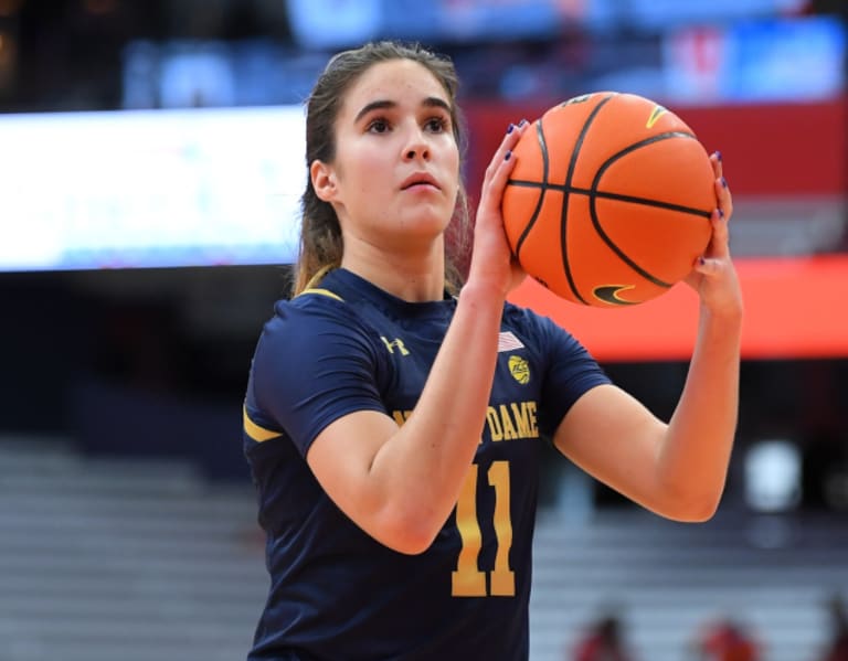 Notre Dame freshman Sonia Citron named ACC Rookie of the Year