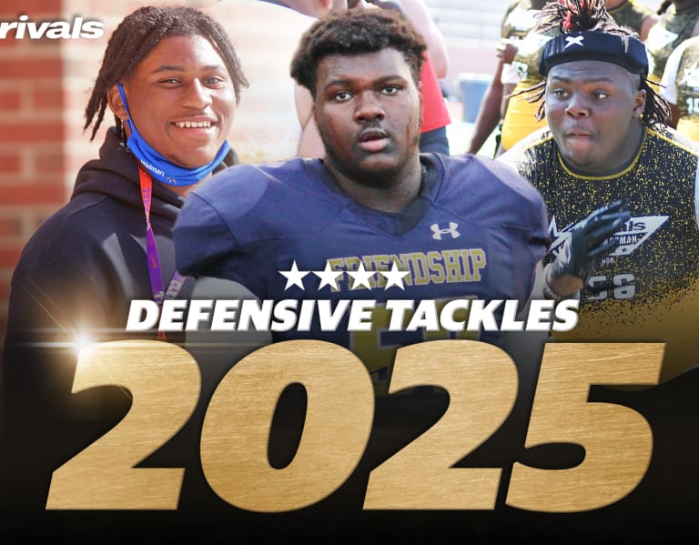 Five New Fourstar Defensive Tackles Unveiled For 2025 Class