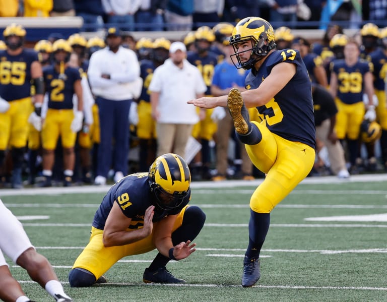 Michigan Kicker Jake Moody's Legacy - Maize n Brew