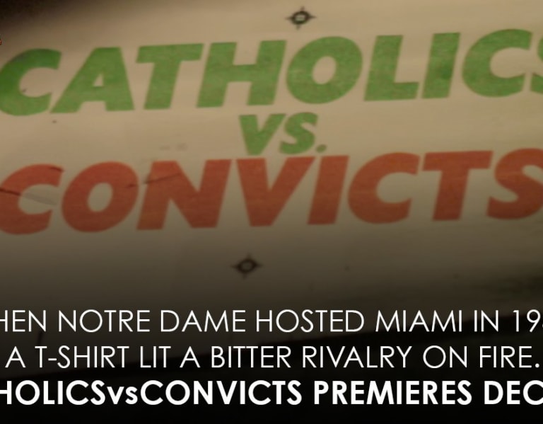 ESPN Announces 'Catholics vs. Convicts' 30 For 30 - InsideNDSports