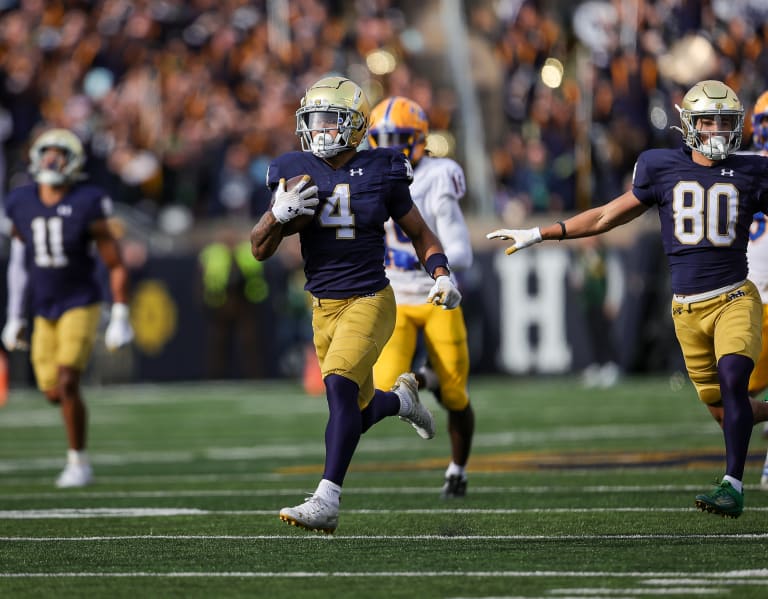 Tyrees Resilience Helps Notre Dame Offense Evolve In Smackdown Of Pitt