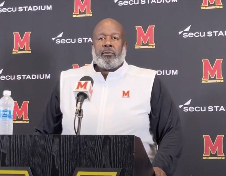 Watch Maryland head coach Mike Locksley previews the 2023 season during ...