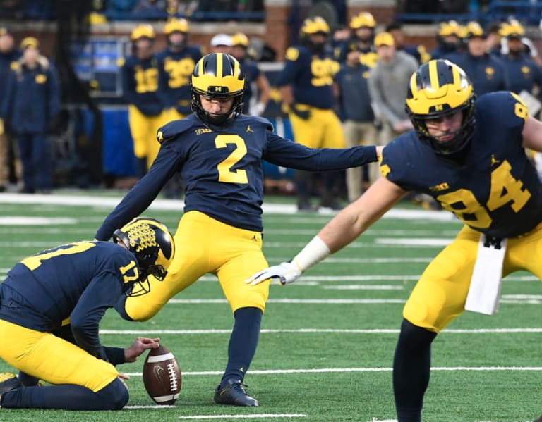 Michigan kicker Quinn Nordin named Big Ten co-special teams player of week